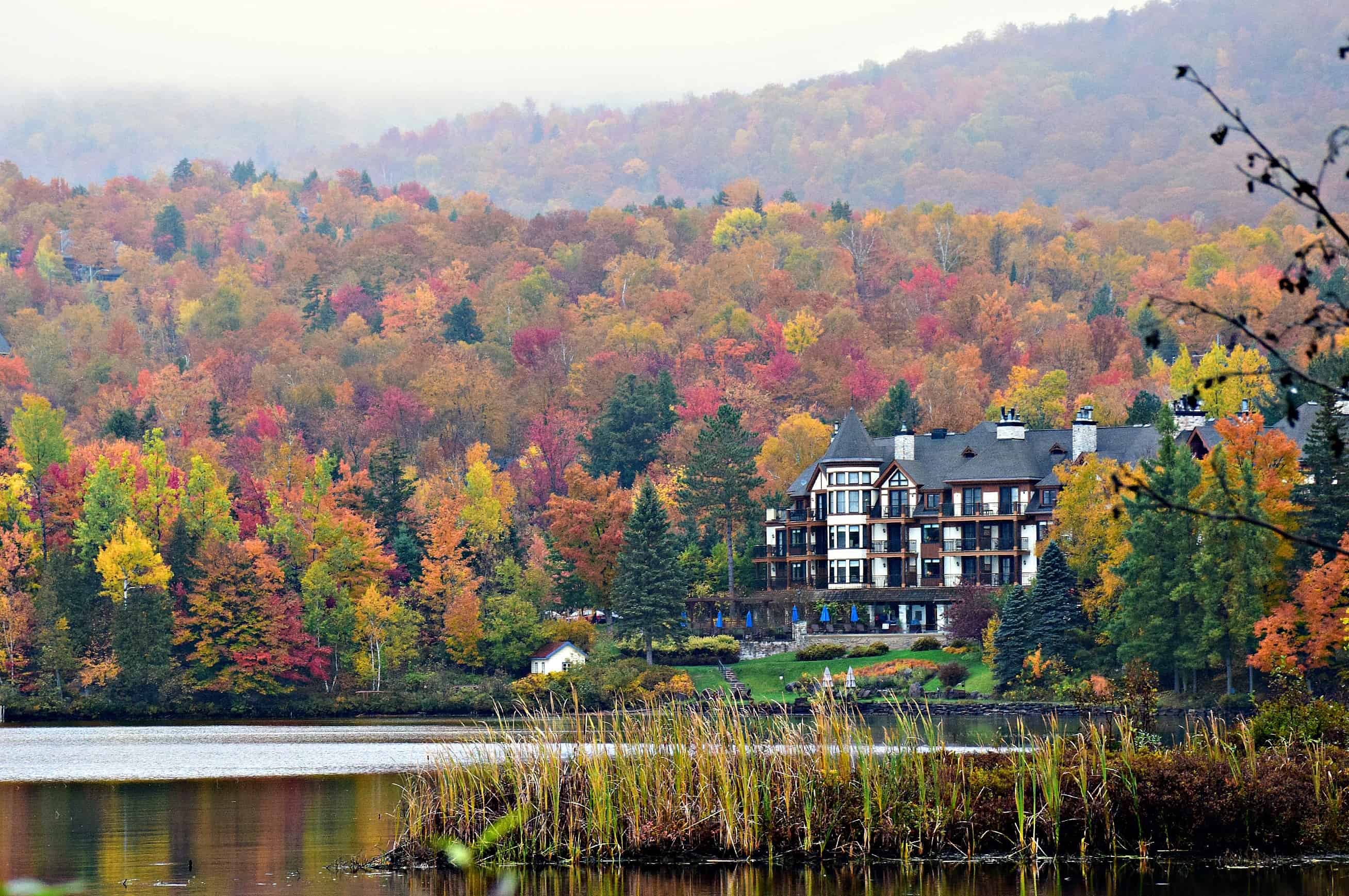 fall getaway in Mont Tremblant Quebec