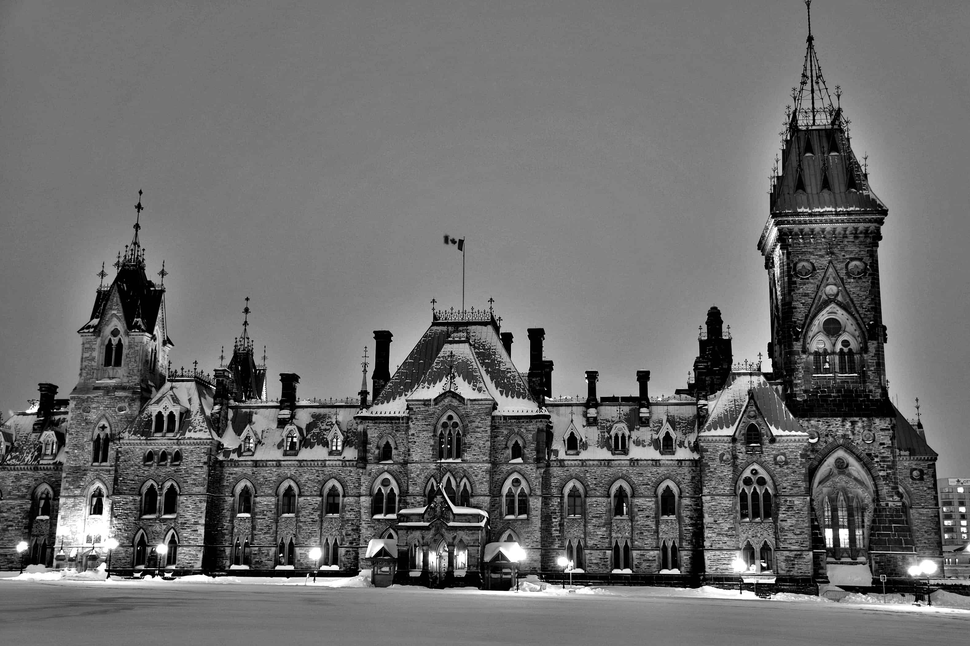 East Block, Snowstorm 2016