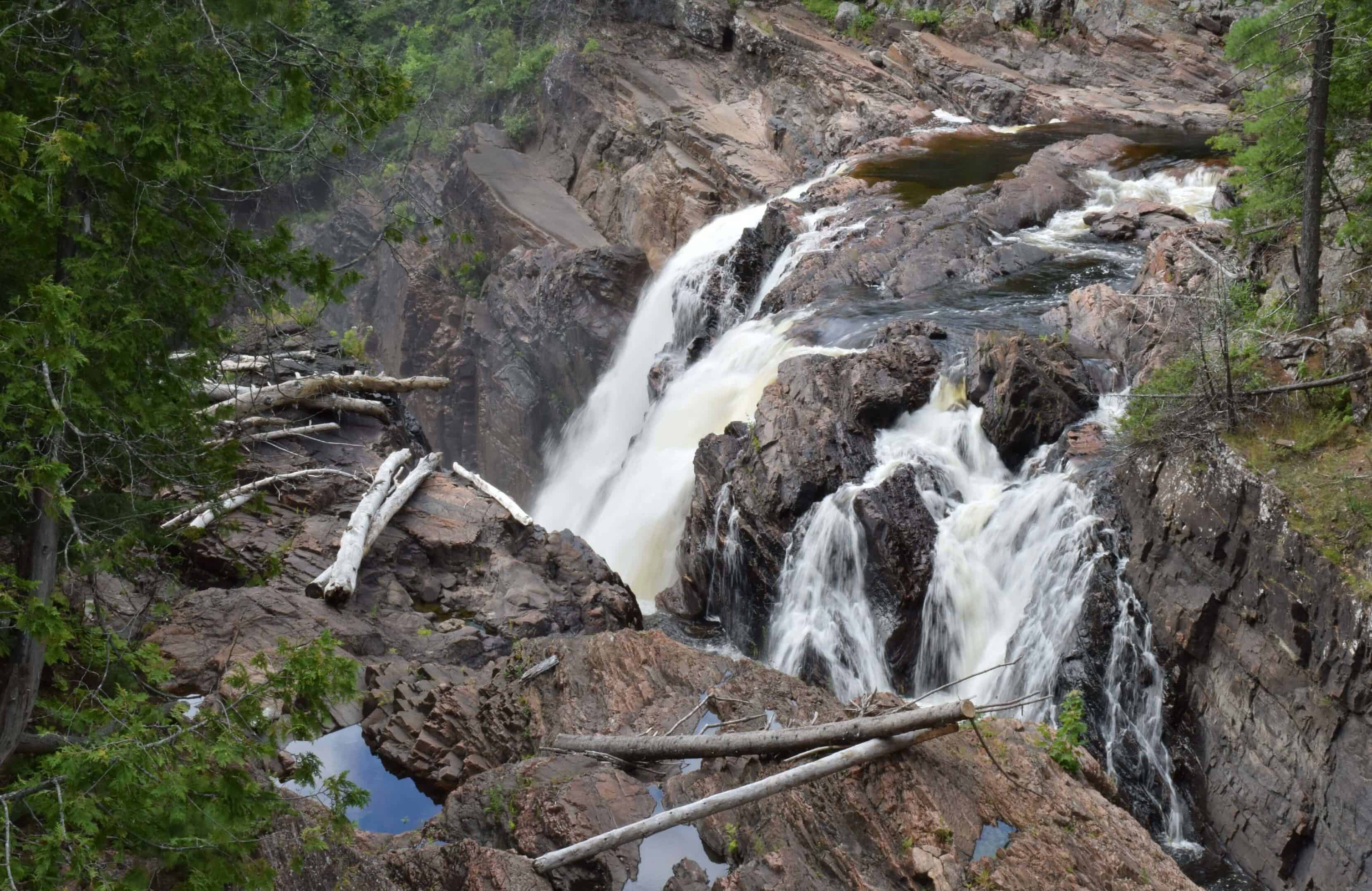 At the top of the falls, Fort Coulonge, Quebec