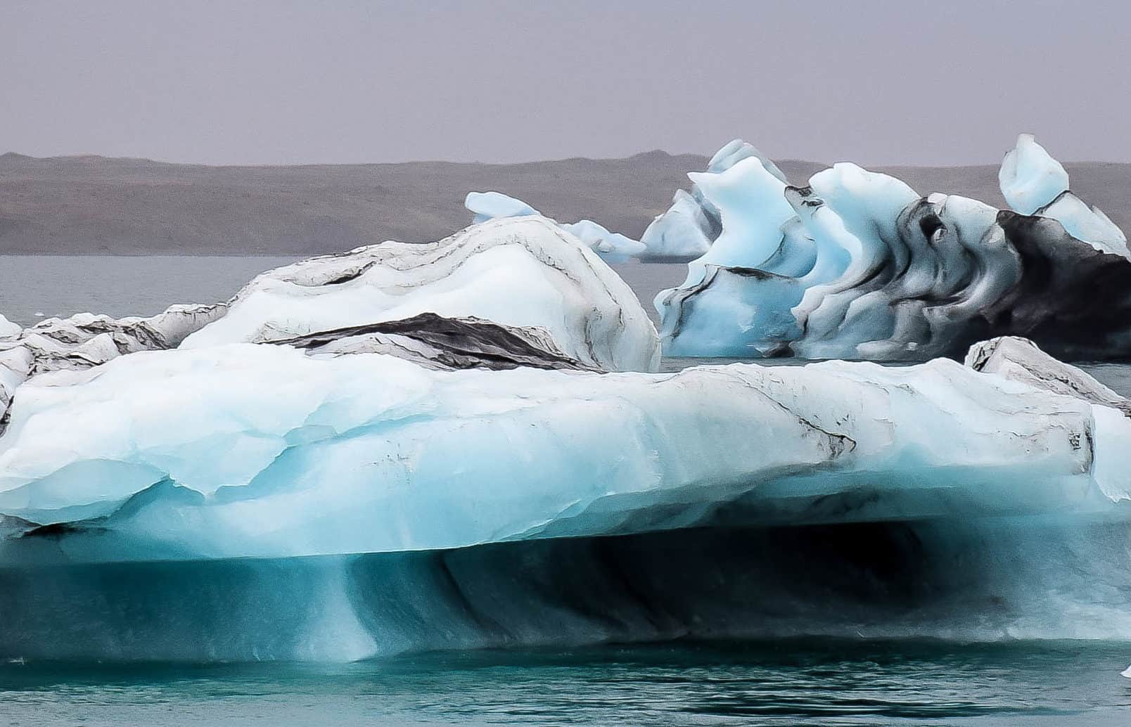 Glacier lagoon in Iceland